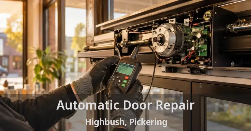 Automatic Door Repair Highbush, Pickering - ON