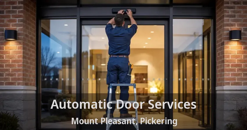 Automatic Door Services Mount Pleasant, Pickering - ON