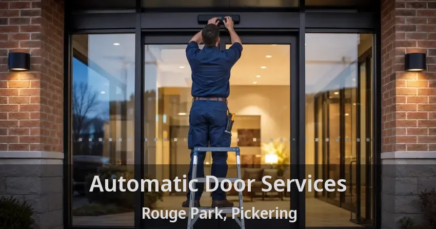 Automatic Door Services Rouge Park, Pickering - ON