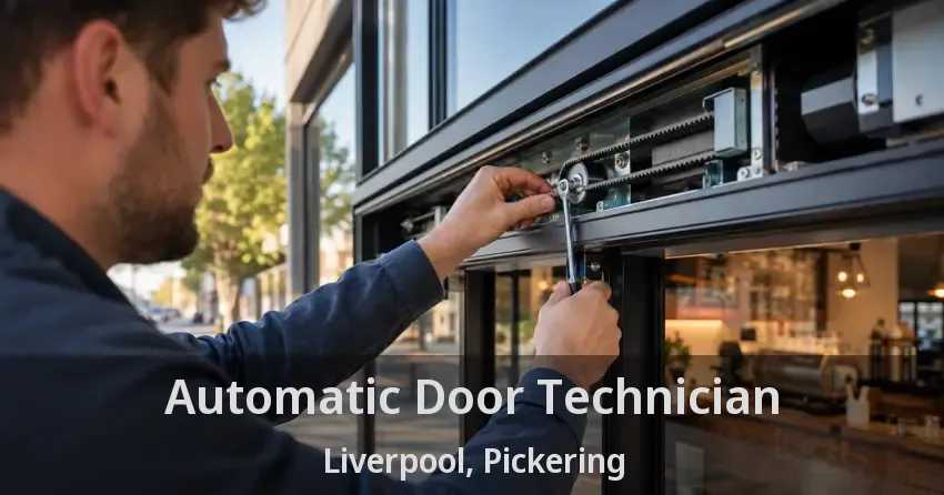 Automatic Door Technician Liverpool, Pickering - ON