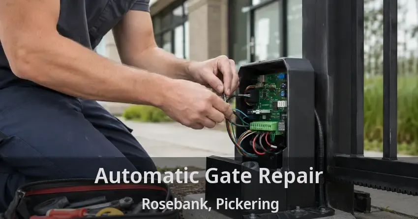 Automatic Gate Repair Rosebank, Pickering - ON