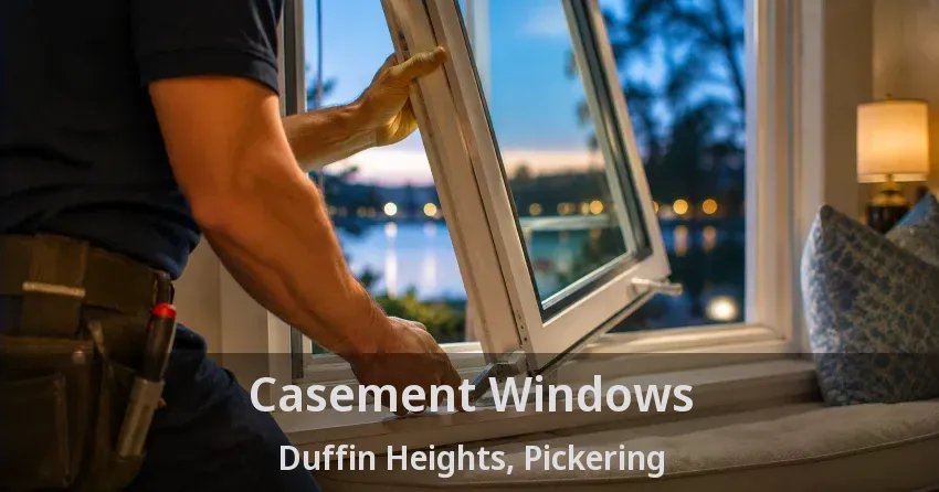 Casement Windows Duffin Heights, Pickering - ON