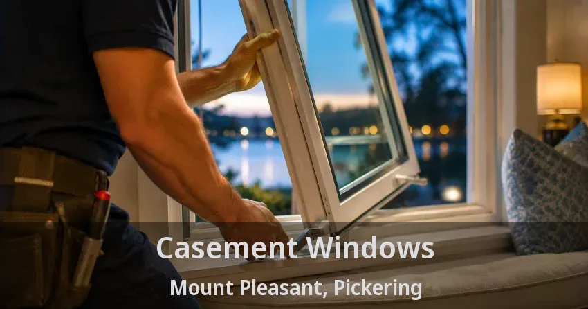 Casement Windows Mount Pleasant, Pickering - ON