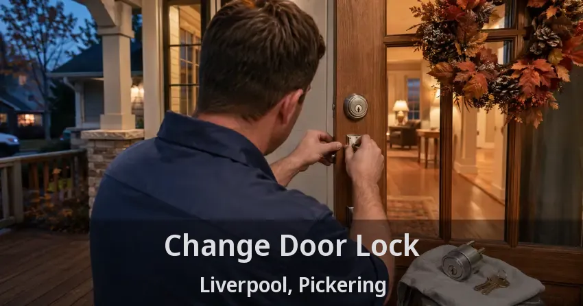Change Door Lock Liverpool, Pickering - ON