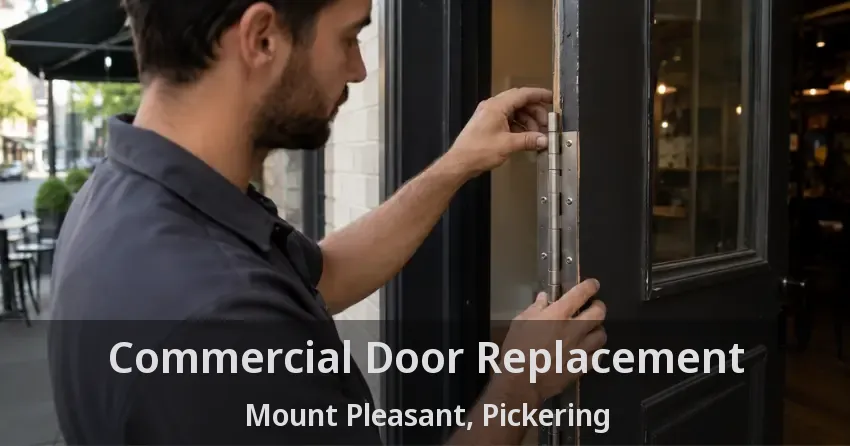 Commercial Door Replacement Mount Pleasant, Pickering - ON