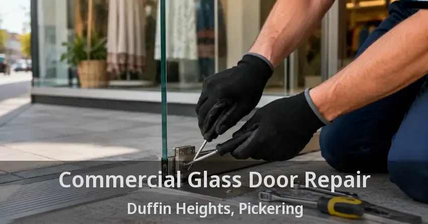 Commercial Glass Door Repair Duffin Heights, Pickering - ON