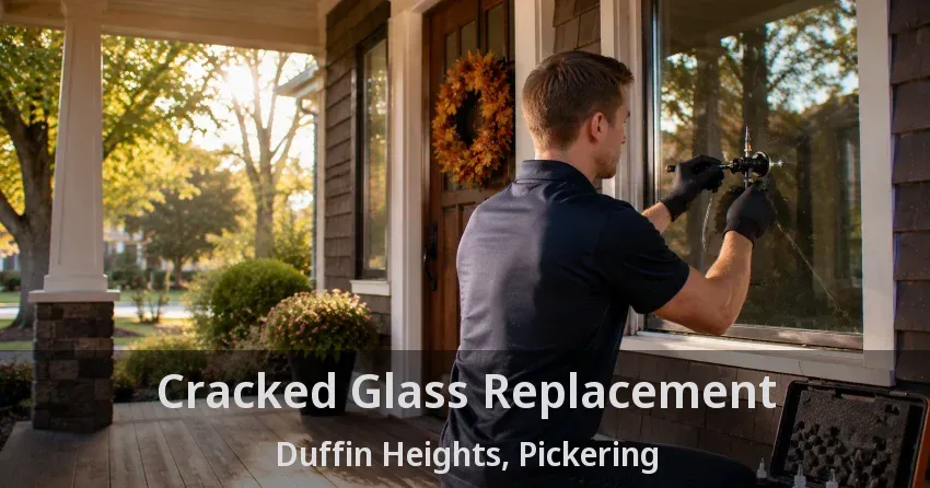 Cracked Glass Replacement Duffin Heights, Pickering - ON