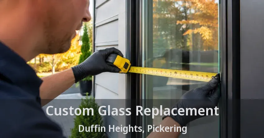 Custom Glass Replacement Duffin Heights, Pickering - ON