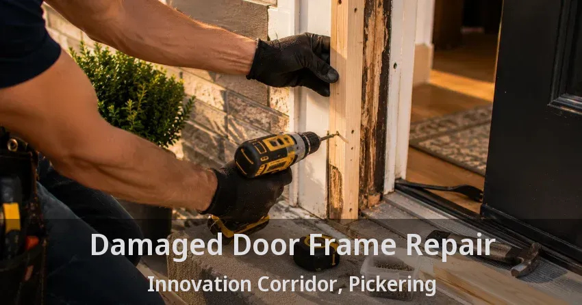 Damaged Door Frame Repair Innovation Corridor, Pickering - ON