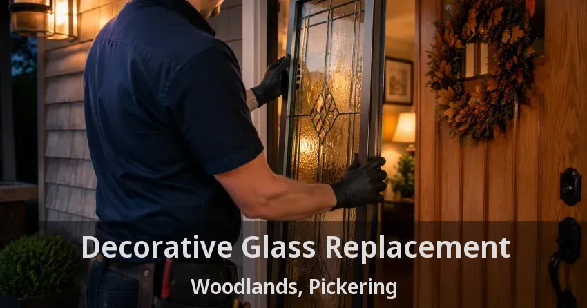 Decorative Glass Replacement Woodlands, Pickering - ON