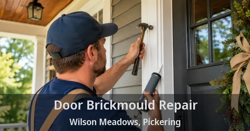 Door Brickmould Repair Wilson Meadows, Pickering - ON