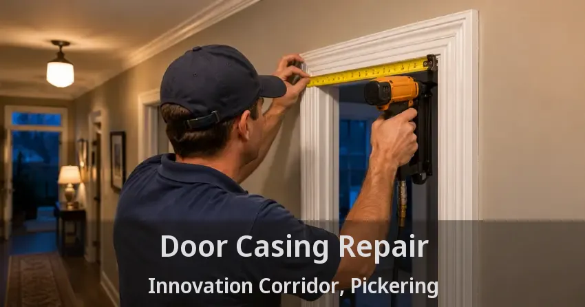 Door Casing Repair Innovation Corridor, Pickering - ON