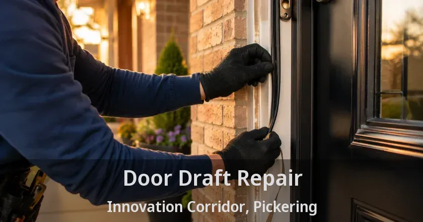 Door Draft Repair Innovation Corridor, Pickering - ON