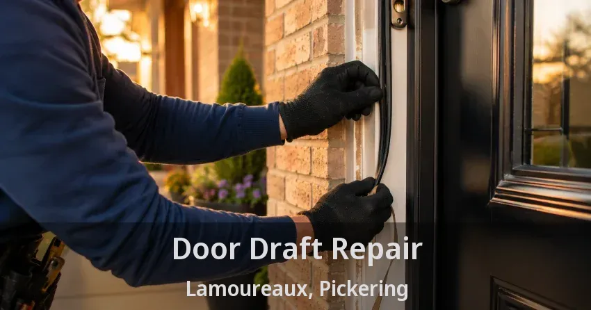 Door Draft Repair Lamoureaux, Pickering - ON