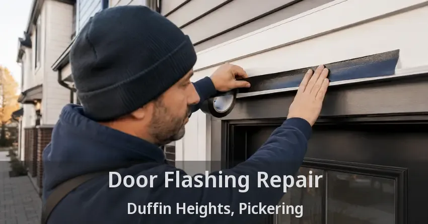 Door Flashing Repair Duffin Heights, Pickering - ON