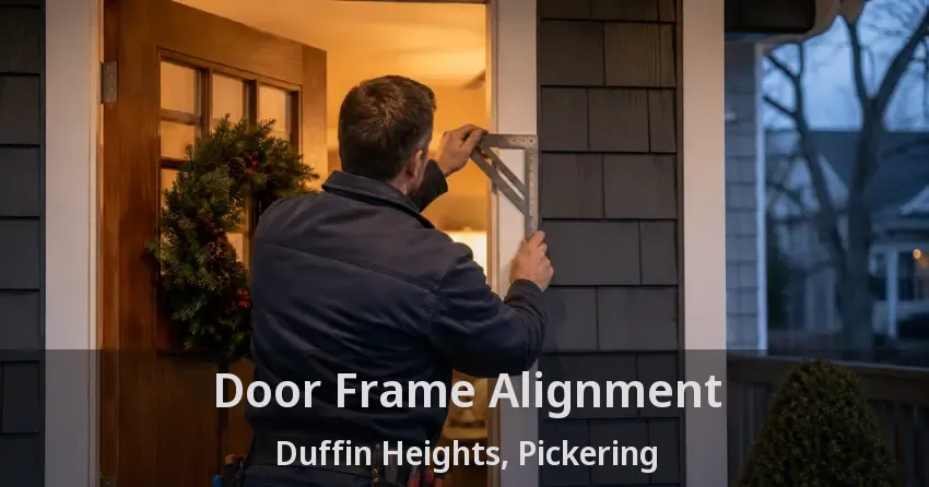 Door Frame Alignment Duffin Heights, Pickering - ON