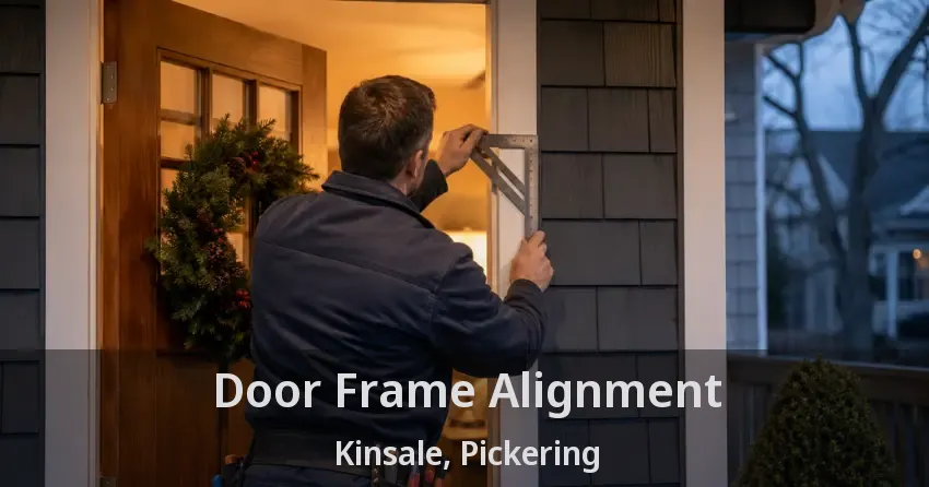 Door Frame Alignment Kinsale, Pickering - ON