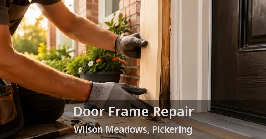 Door Frame Repair Wilson Meadows, Pickering - ON
