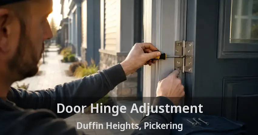 Door Hinge Adjustment Duffin Heights, Pickering - ON