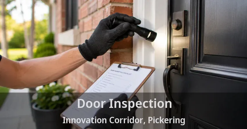 Door Inspection Innovation Corridor, Pickering - ON
