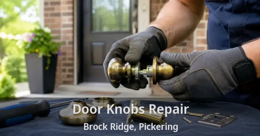 Door Knobs Repair Brock Ridge, Pickering - ON