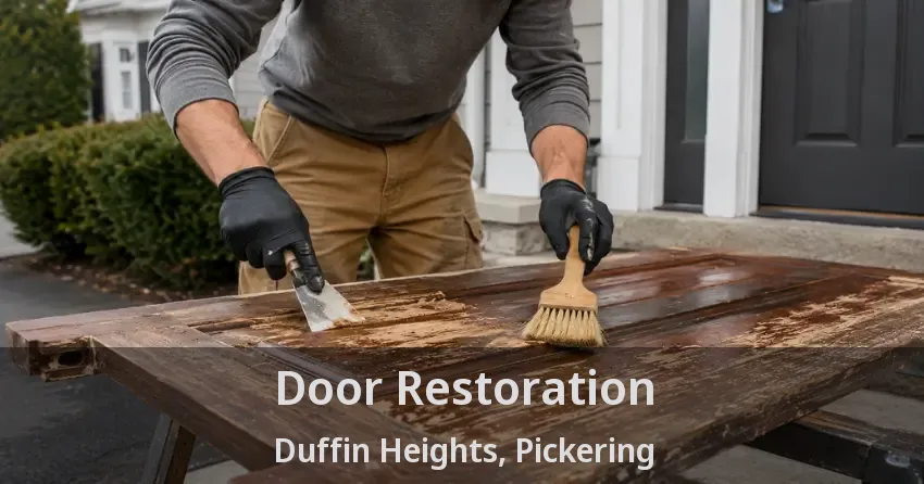 Door Restoration Duffin Heights, Pickering - ON