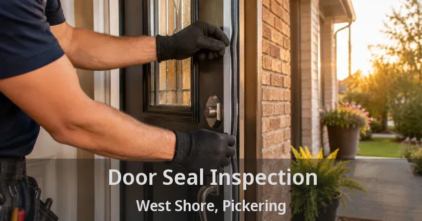 Door Seal Inspection West Shore, Pickering - ON