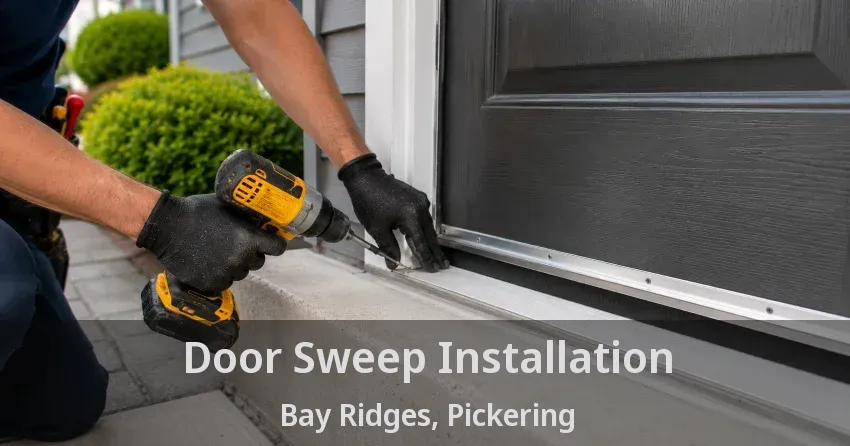 Door Sweep Installation Bay Ridges, Pickering - ON