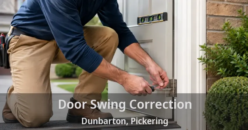 Door Swing Correction Dunbarton, Pickering - ON