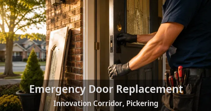 Emergency Door Replacement Innovation Corridor, Pickering - ON