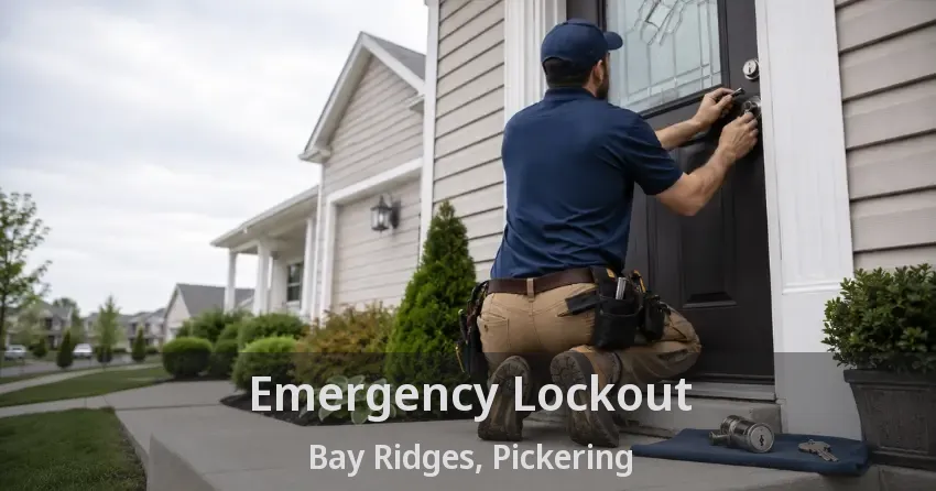 Emergency Lockout Bay Ridges, Pickering - ON