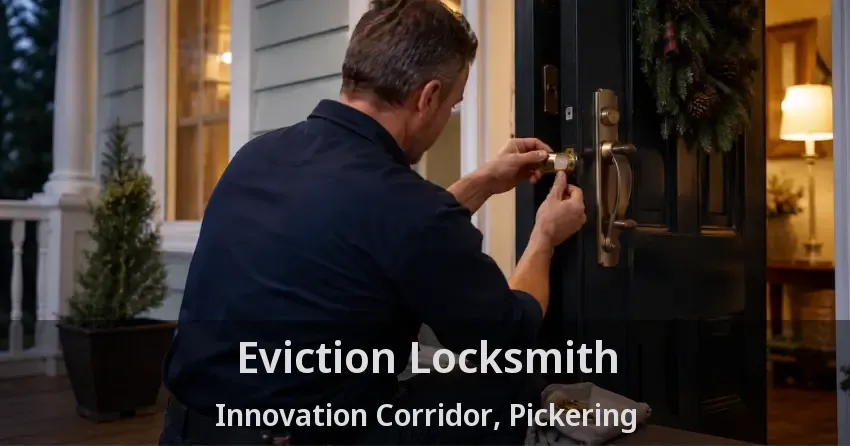 Eviction Locksmith Innovation Corridor, Pickering - ON