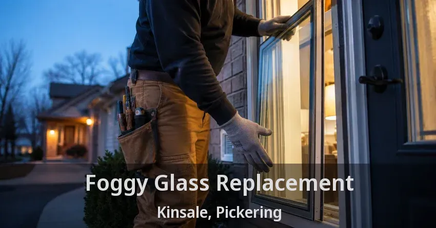 Foggy Glass Replacement Kinsale, Pickering - ON