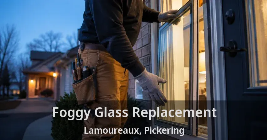Foggy Glass Replacement Lamoureaux, Pickering - ON