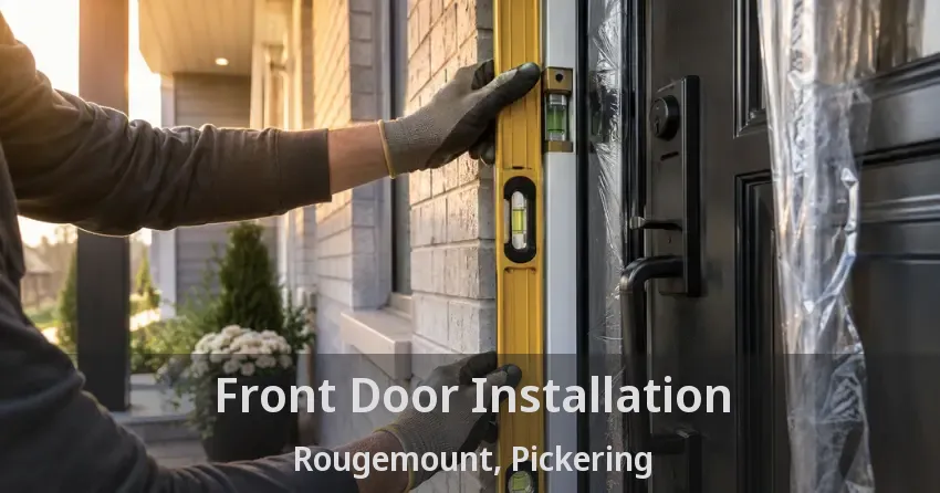 Front Door Installation Rougemount, Pickering - ON