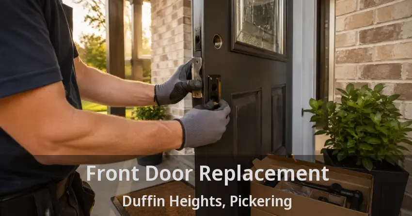 Front Door Replacement Duffin Heights, Pickering - ON
