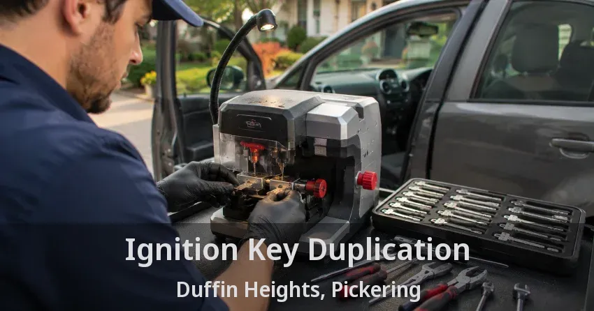 Ignition Key Duplication Duffin Heights, Pickering - ON