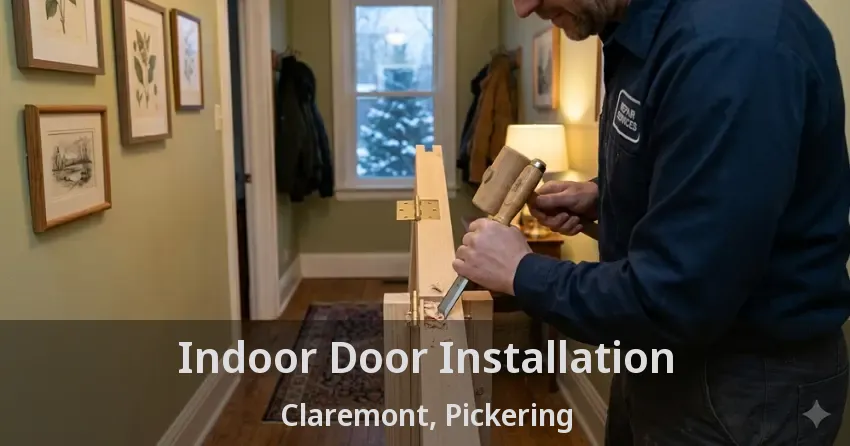 Indoor Door Installation Claremont, Pickering - ON