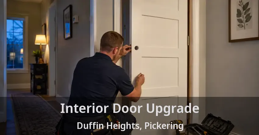 Interior Door Upgrade Duffin Heights, Pickering - ON