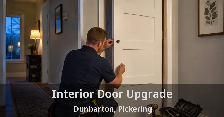 Interior Door Upgrade Dunbarton, Pickering - ON