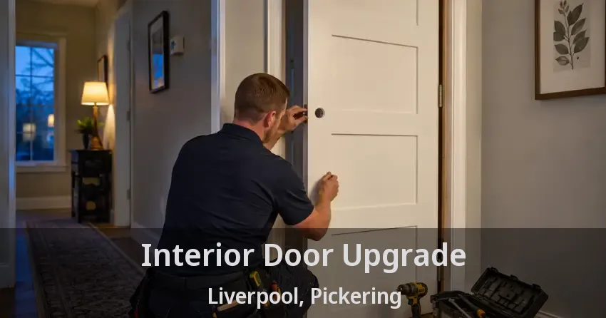 Interior Door Upgrade Liverpool, Pickering - ON