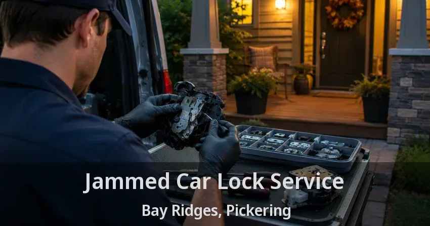 Jammed Car Lock Service Bay Ridges, Pickering - ON