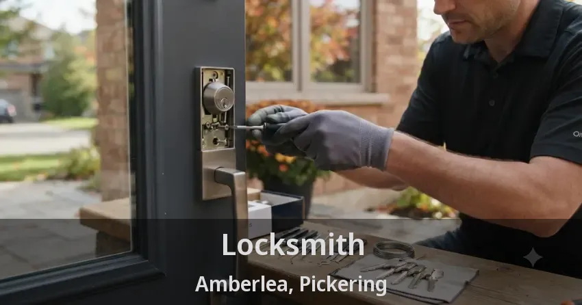Locksmith Amberlea, Pickering - ON