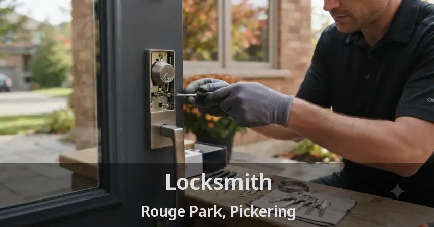 Locksmith Rouge Park, Pickering - ON