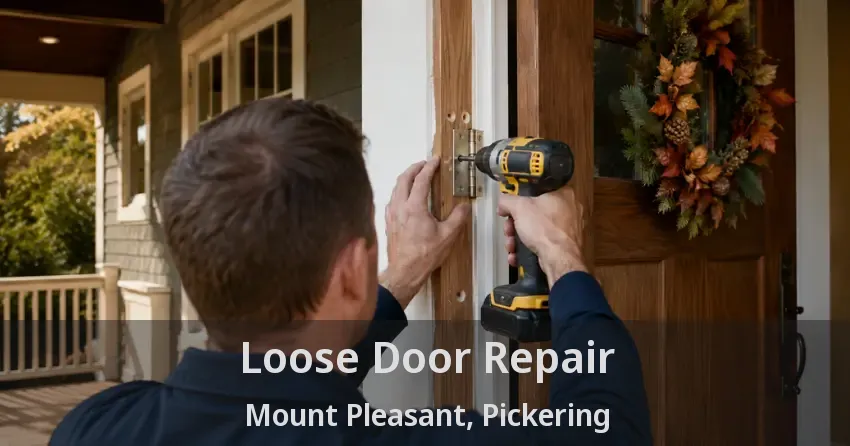 Loose Door Repair Mount Pleasant, Pickering - ON