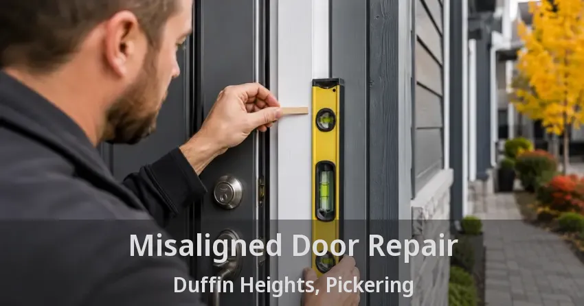 Misaligned Door Repair Duffin Heights, Pickering - ON
