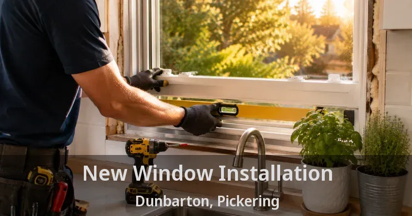 New Window Installation Dunbarton, Pickering - ON