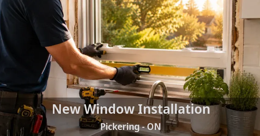 New Window Installation Pickering - ON