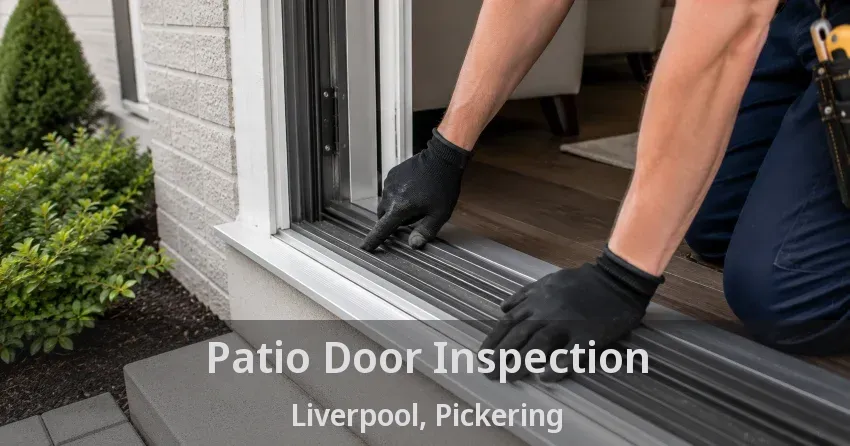 Patio Door Inspection Liverpool, Pickering - ON