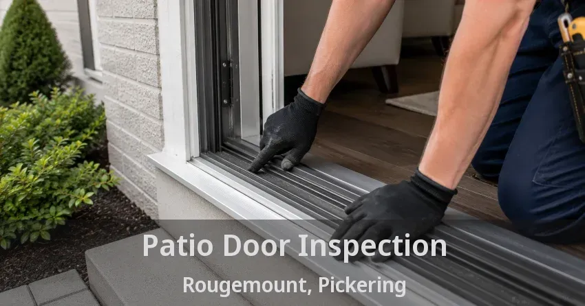 Patio Door Inspection Rougemount, Pickering - ON